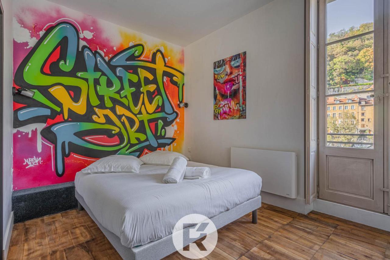R'Apparts Studio Street Art Grenoble Eksteriør bilde